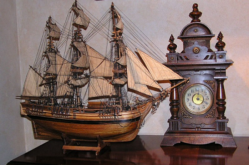 Модели кораблей и техники